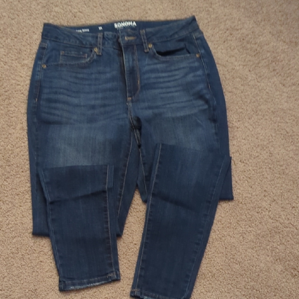 Women's Dark Blue Jeans